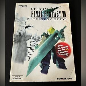 Brady Games Final Fantasy VII official strategy Guide